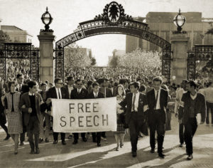 Mario Savio and FSM - Sather Gate, UC Berkeley, November 20, 1964